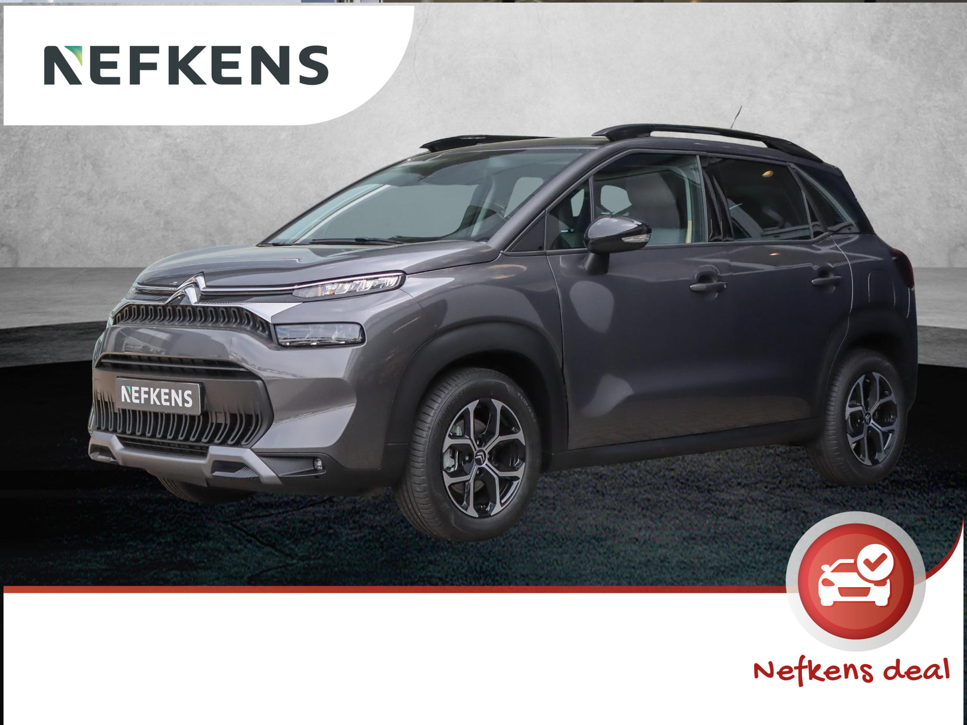 Citroen C3 aircross 110pk <br>P.T. Plus <br>(NIEUW!!/Halfleer/Camera/Climate/AppleCarPla