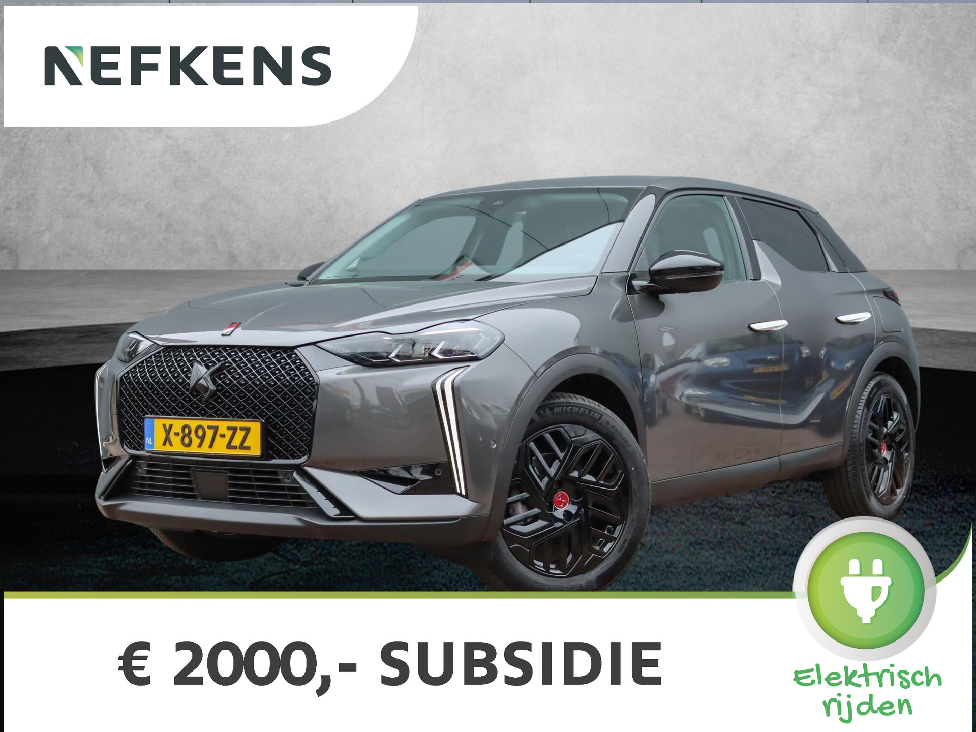 Ds Ds 3 E-Tense Performance <br>Line 54 kWh 3-fase (DIRECT <br>rijden!!/Came